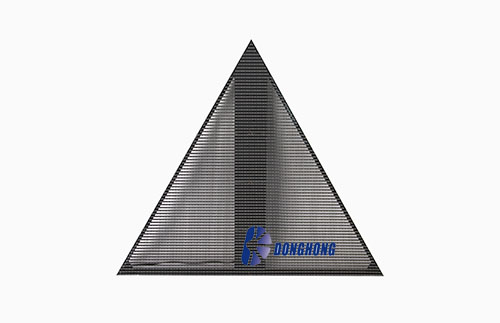 Triangular Transparent LED Display